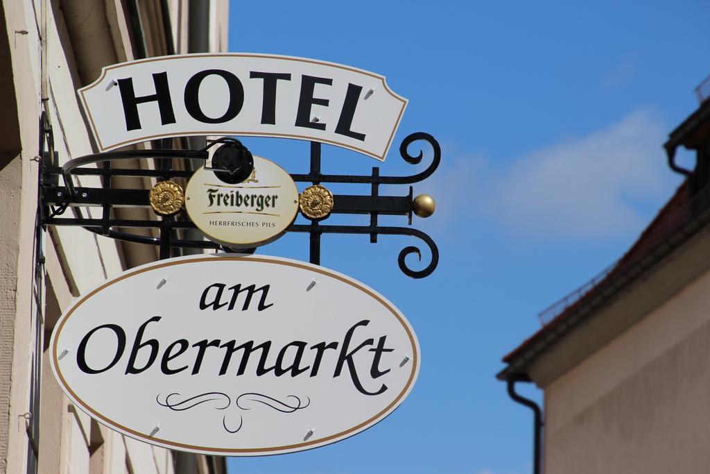 Hotel Am Obermarkt Freiberg Buitenkant foto